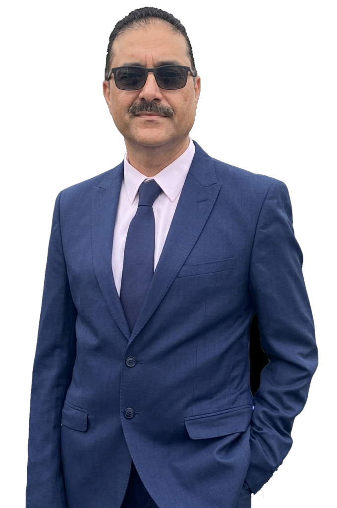 Sadaqat Mashood Ahmed, a DVSA-approved driving instructor and founder of Pro School of Motoring in South West London.